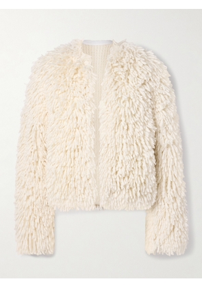 FFORME - Van Merino Wool-blend Jacket - Cream - x small,small,medium,large