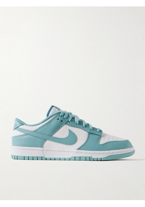 Nike - Dunk Low Retro Leather Sneakers - Blue - US4,US4.5,US5,US5.5,US6,US6.5,US7,US7.5,US8,US8.5,US9,US9.5,US10,US10.5,US11