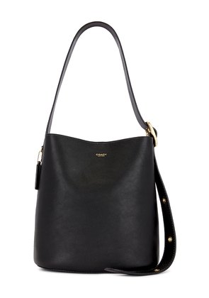 Coach Bleeker Bucket Bag in Black.