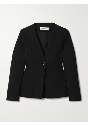 FFORME - Toshi Cotton And Wool-blend Twill Blazer - Black - small,medium,large