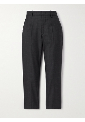 Isabel Marant - Ritana Cropped Prince Of Wales Checked Wool Tapered Pants - Gray - FR 34,FR 36,FR 38,FR 40,FR 42,FR 44