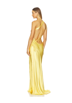 Arcina Ori Monique Dress in Yellow. Size L. Also in S, XS, M, XL.