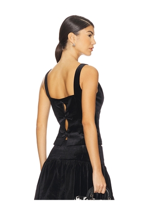 ASTR the Label Jinnie Top in Black. Size L. Also in M, S, XL, XS.