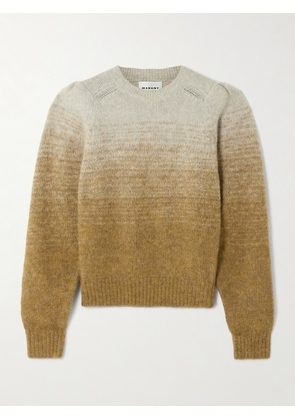 Marant Étoile - Peyton Ombré Baby Alpaca-blend Sweater - Brown - FR 34,FR 36,FR 38,FR 40,FR 42,FR 44
