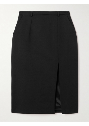Dolce & Gabbana - Silk-blend Gabardine Skirt - Black - IT36,IT38,IT40,IT42,IT44,IT46,IT48