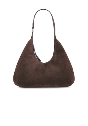BY FAR Amber Hobo Bag in Brown.