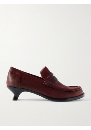 LOEWE - Campo Nubuck Pumps - Red - FR35,FR36,FR37,FR38,FR39,FR40,FR41