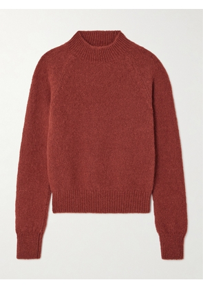 Dries Van Noten - Brushed Alpaca-blend Sweater - Red - x small,small,medium,large