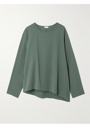 Dries Van Noten - Crepe Top - Blue - FR 34,FR 36,FR 38,FR 40,FR 42,FR 44