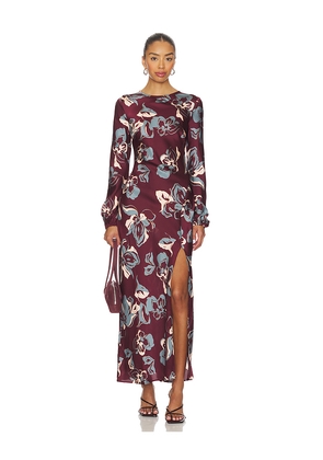 ASTR the Label Elyse Dress in Wine. Size M. Also in S, XS.