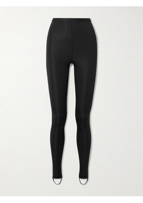 Magda Butrym - Stretch-jersey Stirrup Leggings - Black - FR 34,FR 36,FR 38,FR 40,FR 42