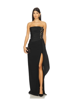 Cinq a Sept Baltra Gown in Black. Size 0. Also in 00, 2, 6.