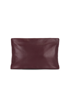 ALLSAINTS Bettina Clutch in Red.