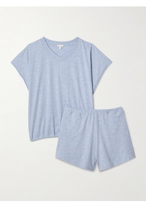 Skin - Cynthia Organic Pima Cotton-jersey Pajama Set - Blue - 01,2,3,4,5