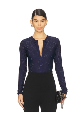 CULTNAKED Good Girl Bodysuit in Blue. Size L. Also in S, M.