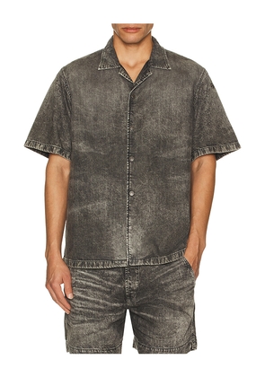 Diesel D-Nabil Shirt in Black. Size L. Also in M, S.