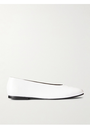 TOVE - Darcy Leather Ballet Flats - White - IT37,IT38,IT39,IT40,IT41,IT42