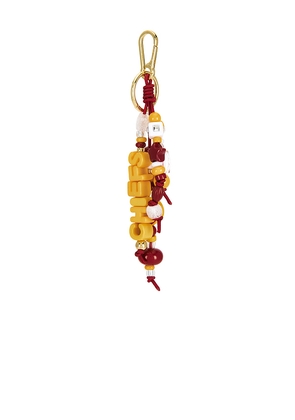 BaubleBar Kansas City Chiefs Bag Charm in Red,Yellow.
