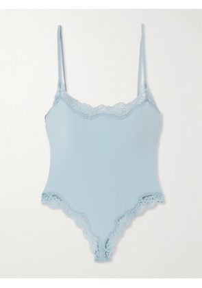 SKIMS - Fits Everybody Corded Lace Cami Bodysuit - Light Denim - Blue - XXS,XS,M,L,XL,2XL,3XL,4XL