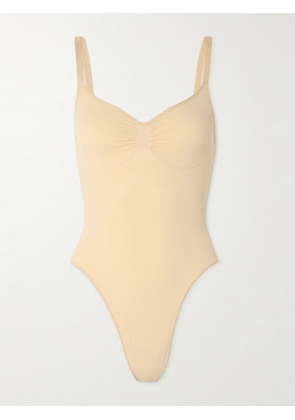 SKIMS - Seamless Sculpt Low Back Thong Bodysuit - Sand - Neutrals - XXS,XS,S,M,L,XL,2XL,3XL,4XL