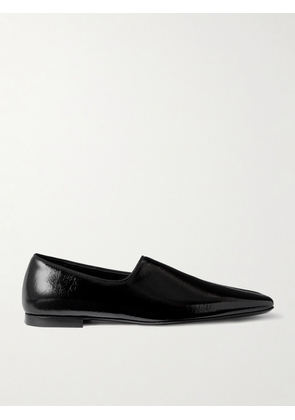 TOTEME - The Piped Patent-leather Loafers - Black - IT36,IT37,IT38,IT39,IT40,IT41,IT42