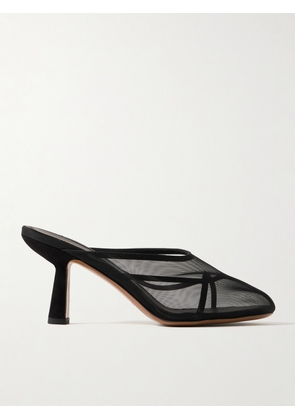 NEOUS - Pherka Mesh Mules - Black - IT36,IT36.5,IT37,IT37.5,IT38,IT38.5,IT39,IT39.5,IT40,IT40.5,IT41
