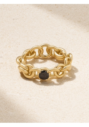 Spinelli Kilcollin - Serpens Large 18-karat Gold Diamond Ring - Black - 5,6