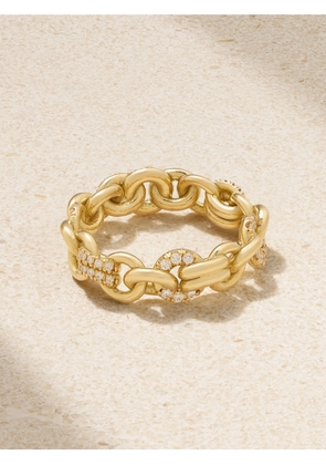 Spinelli Kilcollin - Serpens Medium 18-karat Gold Diamond Ring - 6