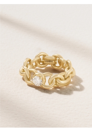 Spinelli Kilcollin - Serpens Large 18-karat Gold Diamond Ring - 5