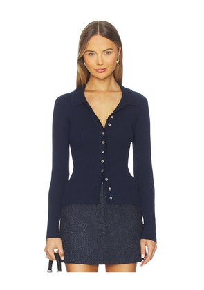 ASTR the Label Keren Cardigan in Navy. Size L. Also in XS, S, M, XL.
