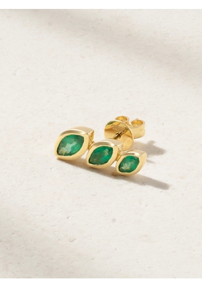 SHAY - 18-karat Gold Emerald Earring - One size