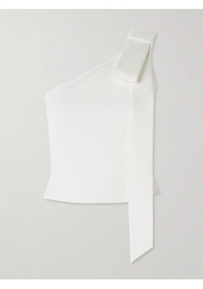 Cult Gaia - Nomi One-shoulder Knitted Top - Off-white - x small,small,medium,large,x large