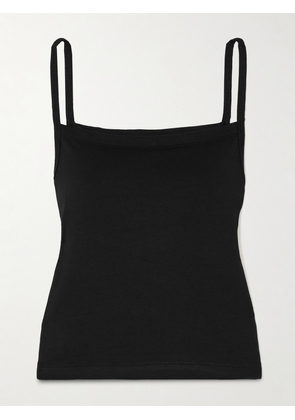 ÉTERNE - Stretch-modal Jersey Tank - Black - x small,small,medium,large,x large