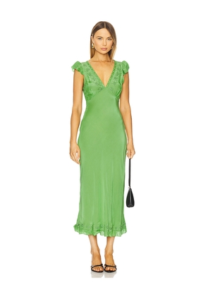 Ciao Lucia Isol Dress in Green. Size L. Also in XS, XL.