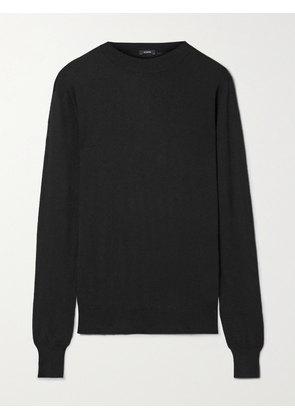 Joseph - Cashair Cashmere Sweater - Black - xx small,x small,small,medium,large,x large