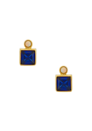 ANNI LU Bling Stud Earrings in Royal.