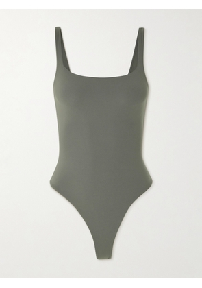 SKIMS - Fits Everybody Thong Bodysuit - Gunmetal - Gray - XXS,XS,S,M,L,XL,2XL,3XL,4XL