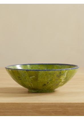 JIA JIA - Serpentine And Lapis Lazuli Bowl - Green - One size