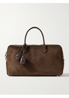 Magda Butrym - Brigitte Large Leather-trimmed Suede Tote - Brown - One size