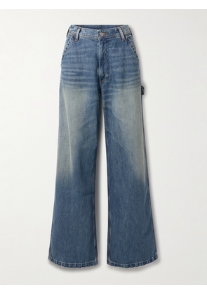 DENIMIST - Teri High-rise Wide-leg Jeans - Blue - 24,25,26,27,28,29,30,31