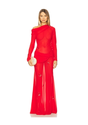 Anna October Julie Dress in Red. Size L. Also in XS.