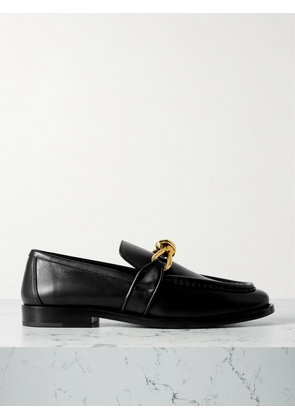 Bottega Veneta - Astaire Embellished Leather Loafers - Black - EU 36,EU 37,EU 37.5,EU 38,EU 39,EU 39.5,EU 40,EU 41
