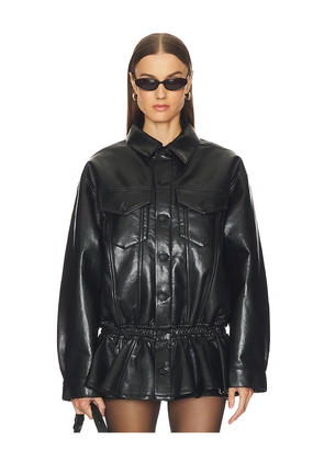 AGOLDE Rubik Jacket in Black. Size L. Also in XS.