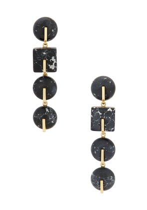 Cult Gaia Laguna Earring in Black.