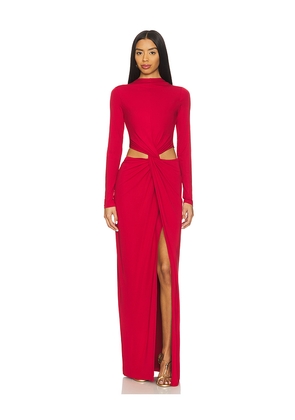 Cult Gaia Keri Dress in Red. Size L. Also in S, M.