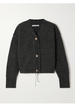 Acne Studios - Knitted Wool Cardigan - Gray - xx small,x small,small,medium,large