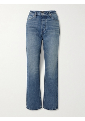PAIGE - Sawyer High-rise Straight-leg Jeans - Blue - 23,24,25,26,27,28,29,30,31,32,33