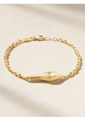 Jacquie Aiche - 14-karat Gold Diamond Bracelet - One size