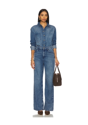 ba&sh Bloom Jumpsuit in Blue. Size 34/2. Also in 36/4, 38/6, 40/8, 42/10.