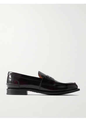 Church's - Pembrey W Leather Loafers - Burgundy - IT35,IT35.5,IT36,IT36.5,IT37,IT37.5,IT38,IT38.5,IT39,IT39.5,IT40,IT40.5,IT41,IT41.5,IT42